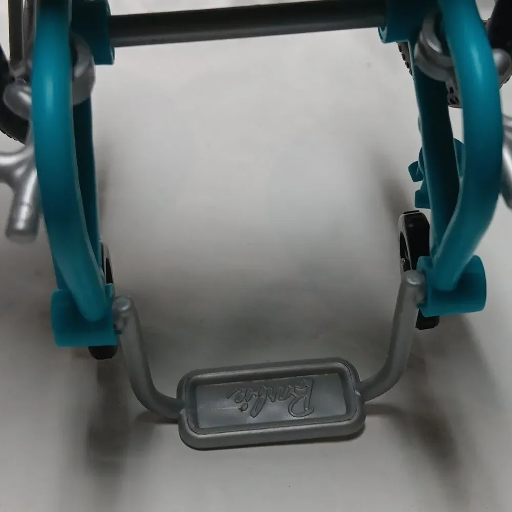 Mattel 2018 Barbie Rolling Aqua Blue Wheelchair